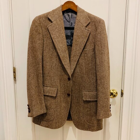 Vintage Southwick Paul Stuart 39R 100% Wool Tweed Sport Coat Blazer - Picture 3 of 14